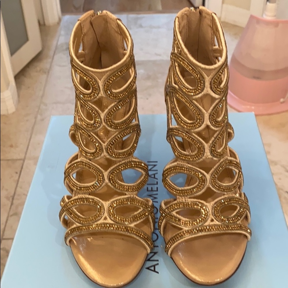 Rhinestone jewel sandals